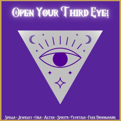 Psychic Third Eye Spell - Unlock Visions & Reveal Hidden Truths Instantly
