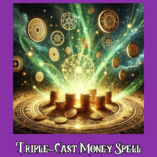 Triple Cast Master Wealth Spell, Reverse Debt, Strong Money Magick