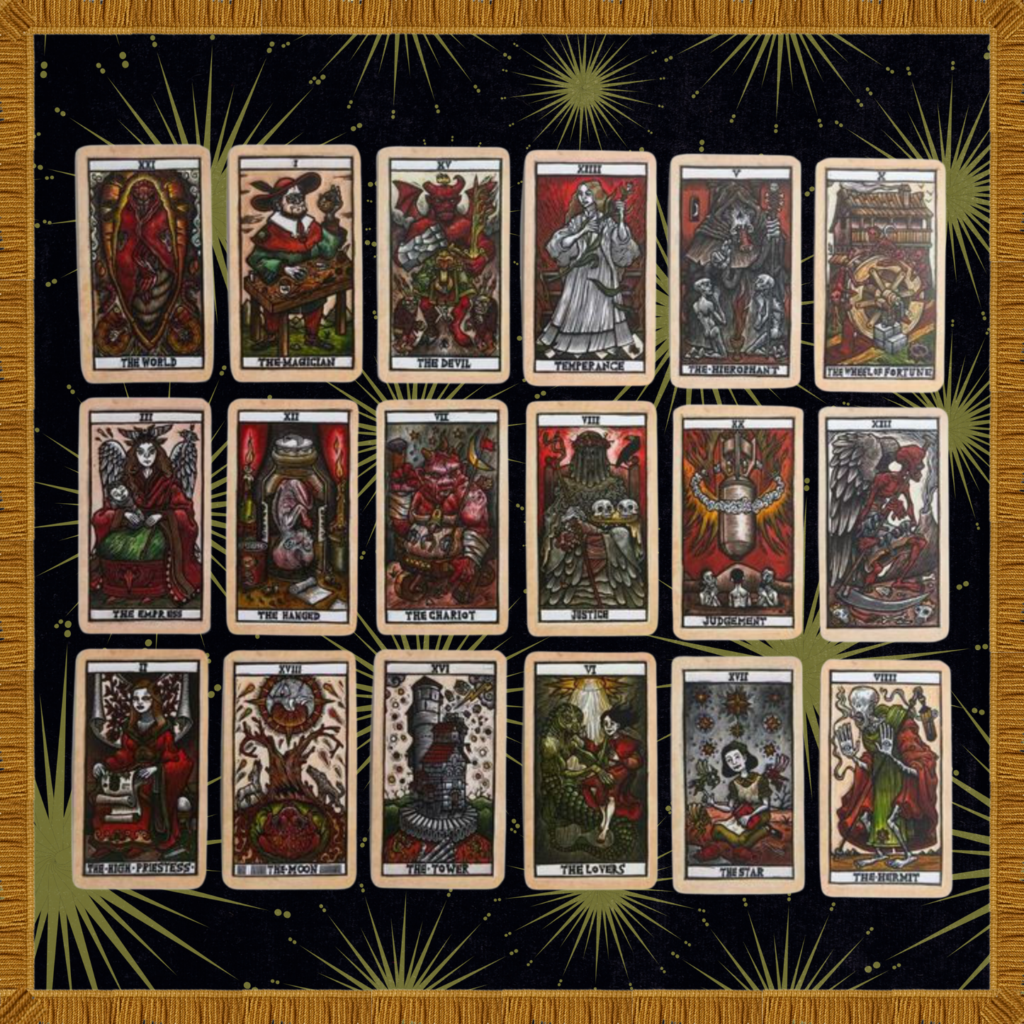 Tarot del Toro: A Gothic Journey Through Shadow and Fate