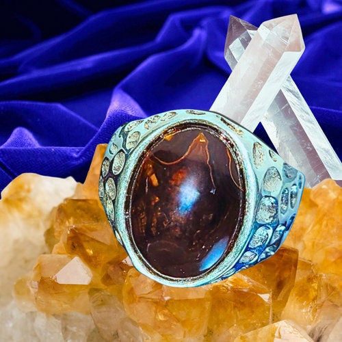 Supreme Genie King Ring - Manifest Dreams with Magickal Djinn Power