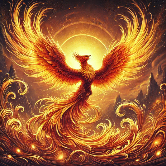Atticus, The Eternal Phoenix: Golden Guardian of Rebirth & Transformation