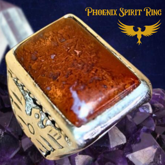 Phoenix Spirit Ring - Fulfill Destiny with Rebirth & Mystical Power