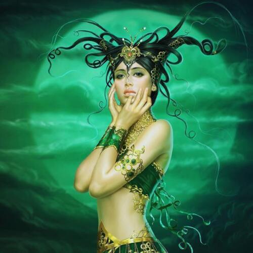 Athena Djinniya Spirit Ring - Grants 7 Wishes with Power & Mystical Energy