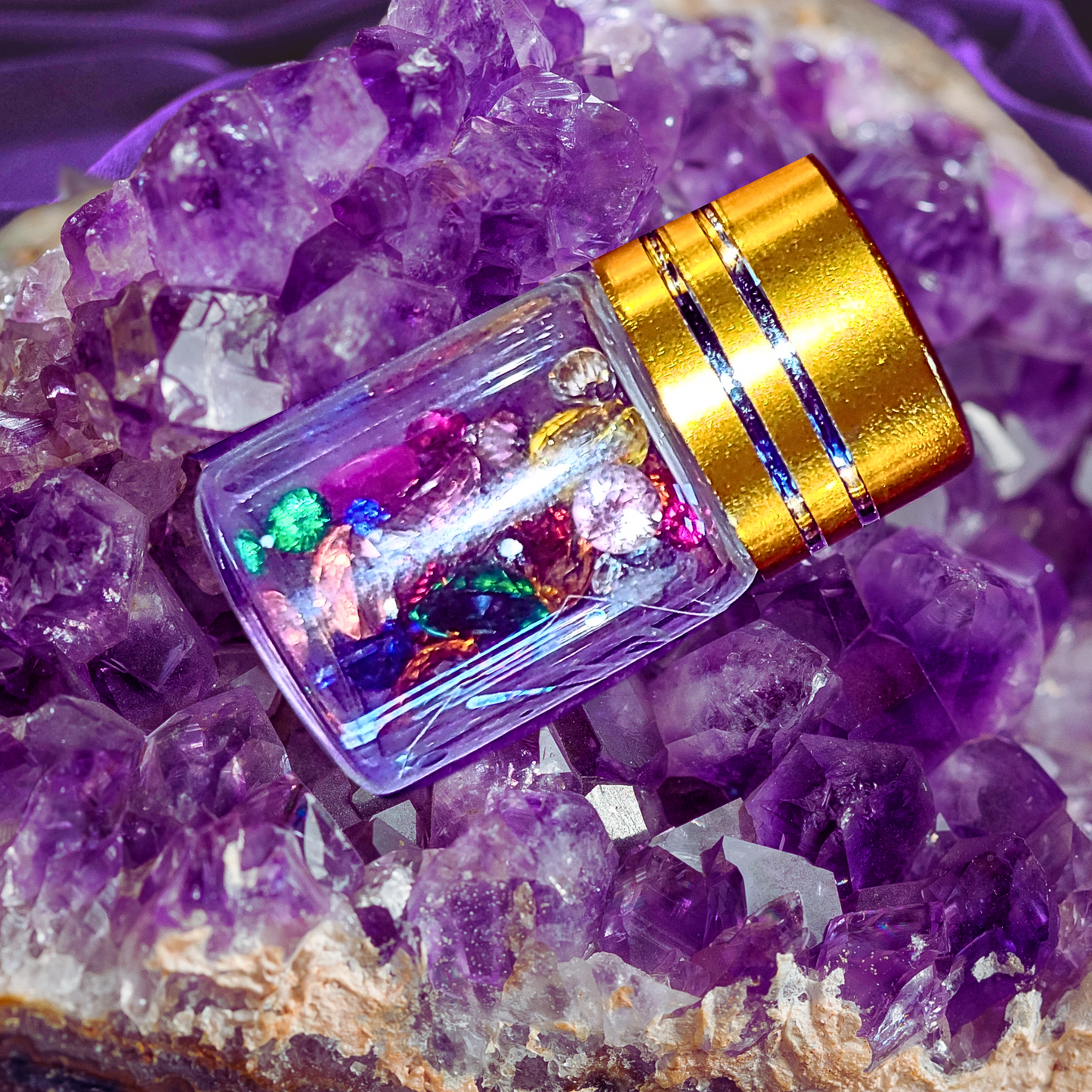 Shooting Star Wishing Bottles with Gemstones & Magick Wishing Ritual