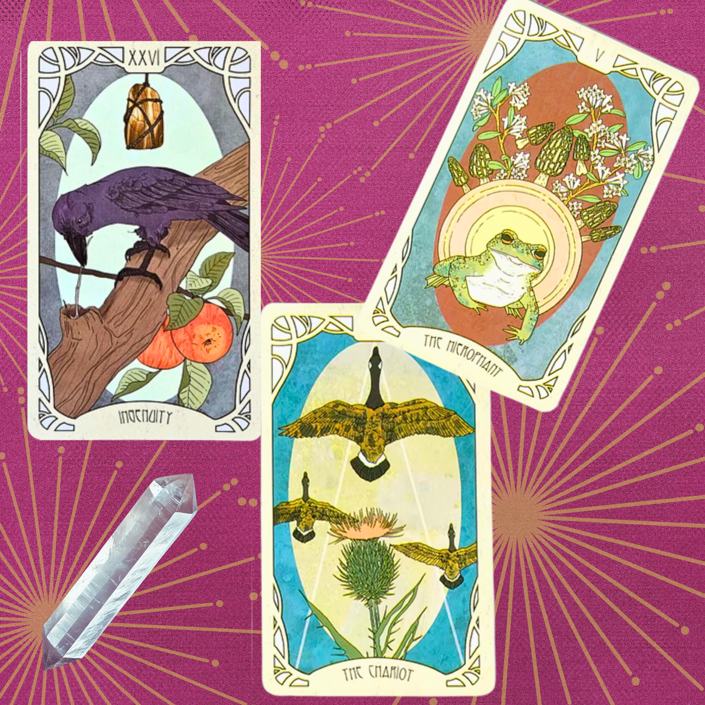 The Forager’s Daughter Tarot – A Wildly Enchanted Path to Wisdom