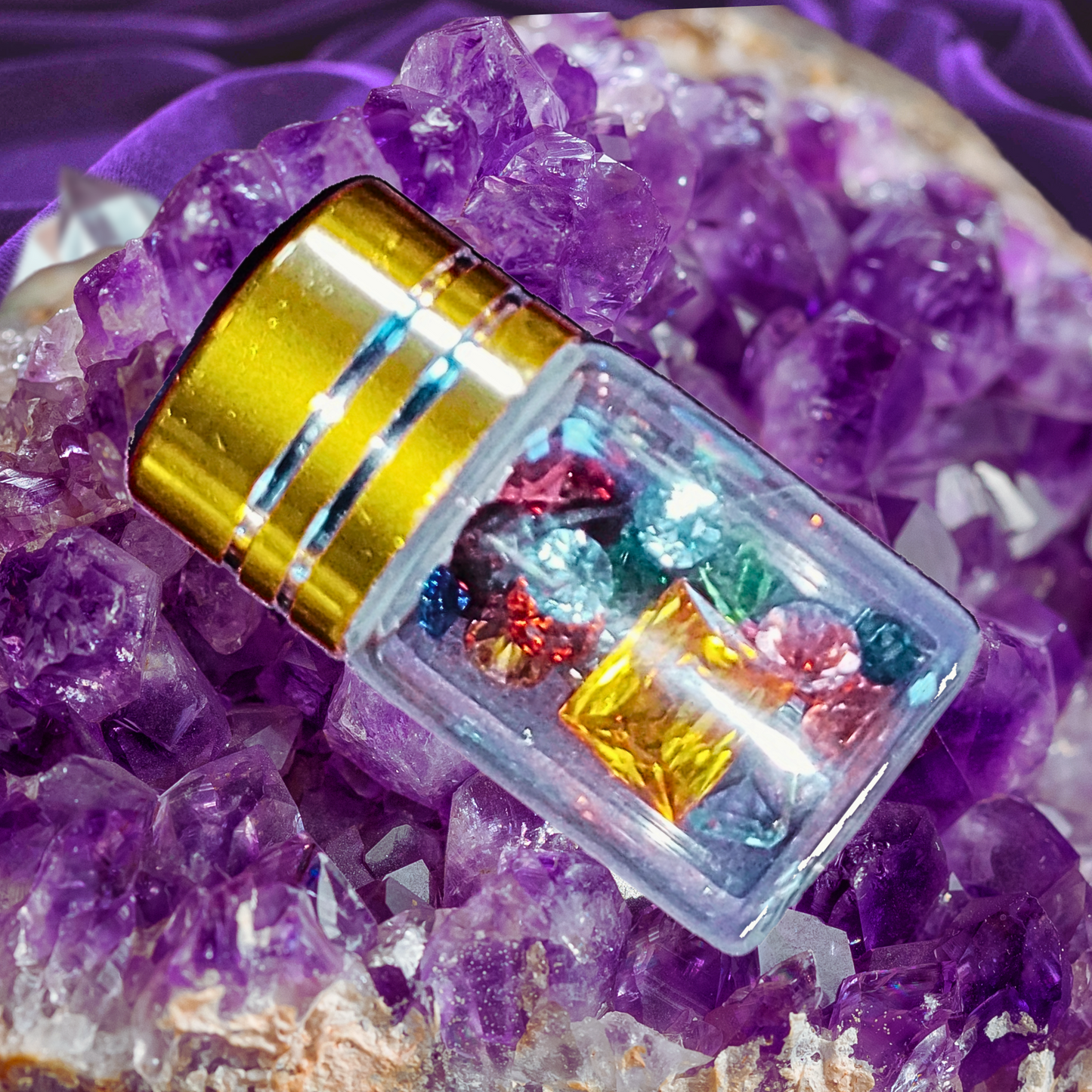 Shooting Star Wishing Bottles with Gemstones & Magick Wishing Ritual