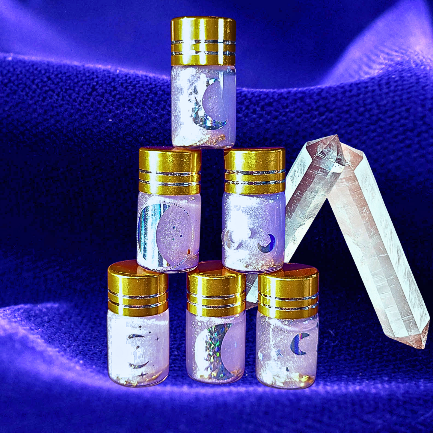 Moon Magick Bottles with Lavender Moon Water & 3 Downloadable Rituals