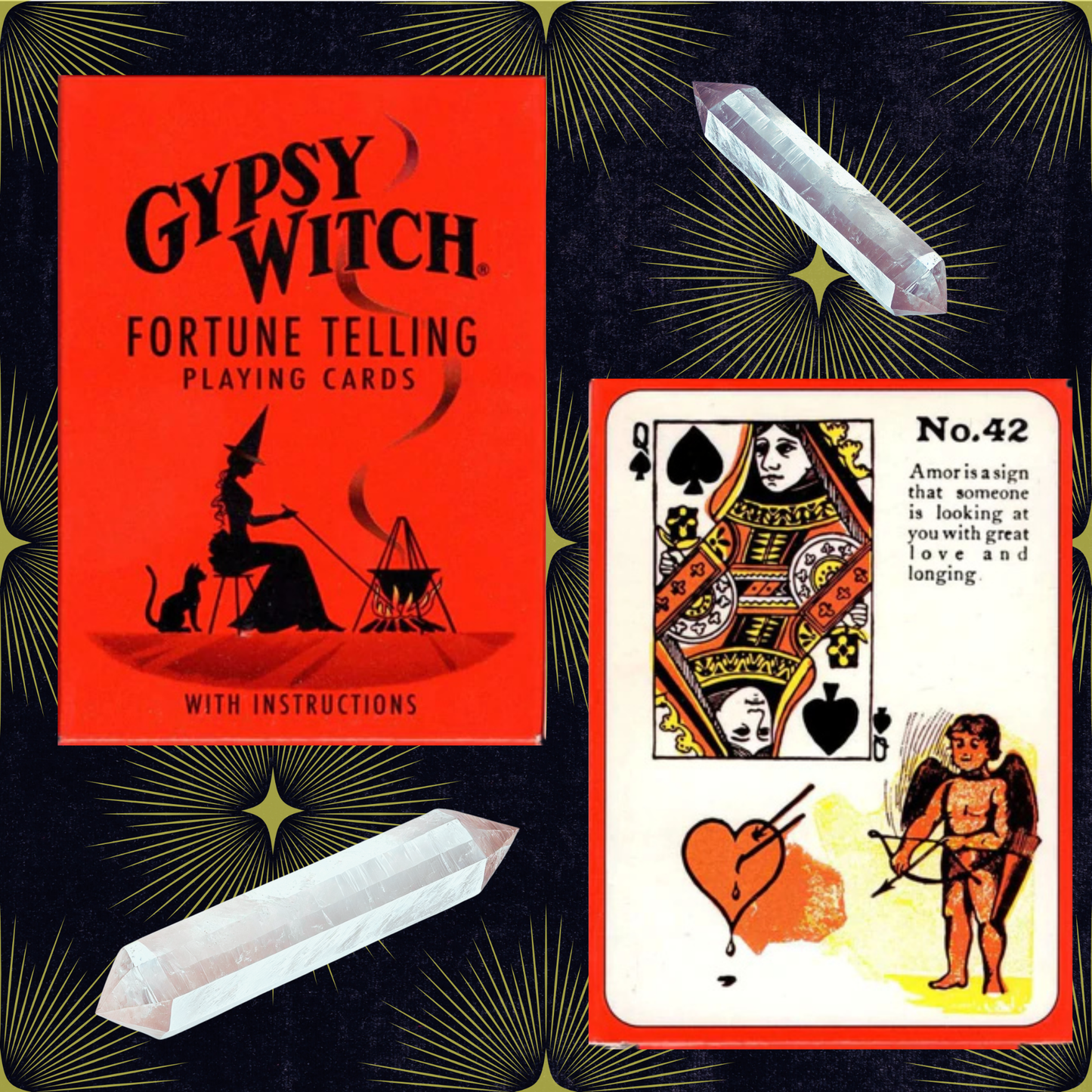 Gypsy Witch Fortune Telling Cards – A Deck of Mystery & Legacy