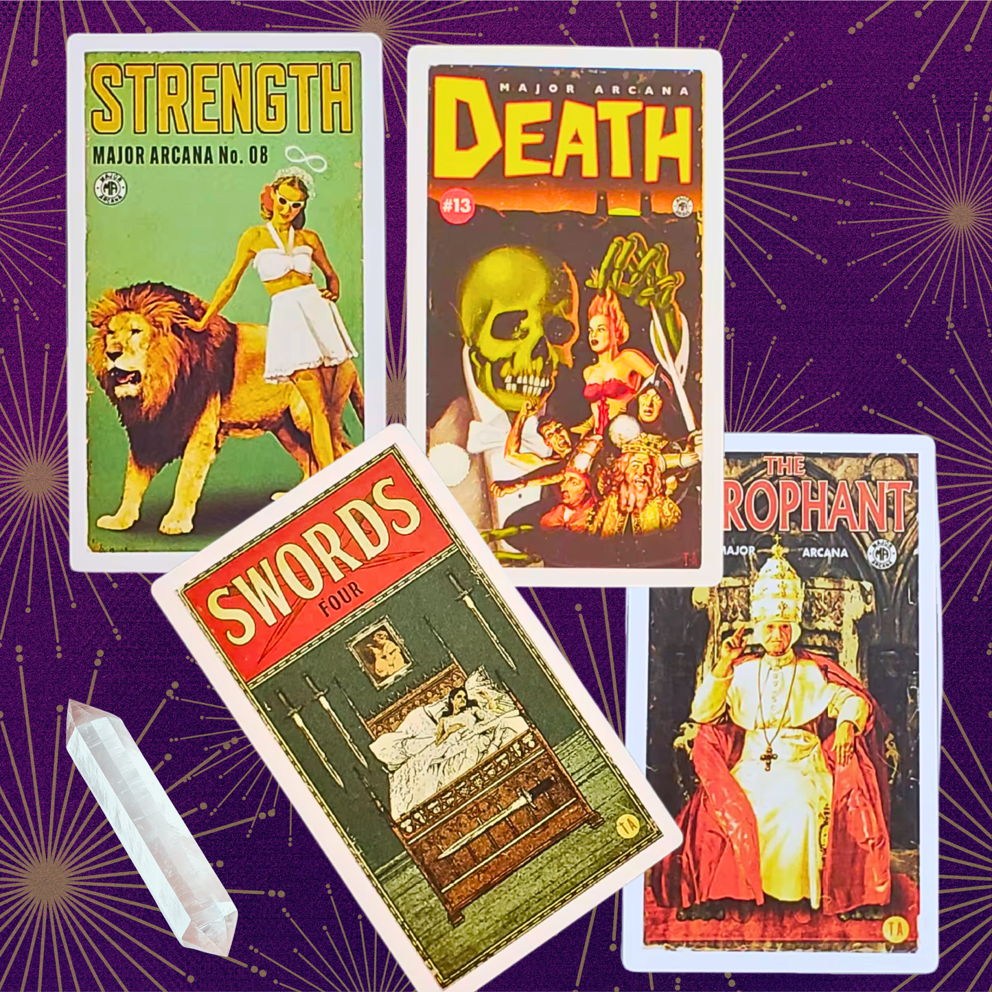 The Pulp Tarot: Where Vintage Grit Meets Arcane Power