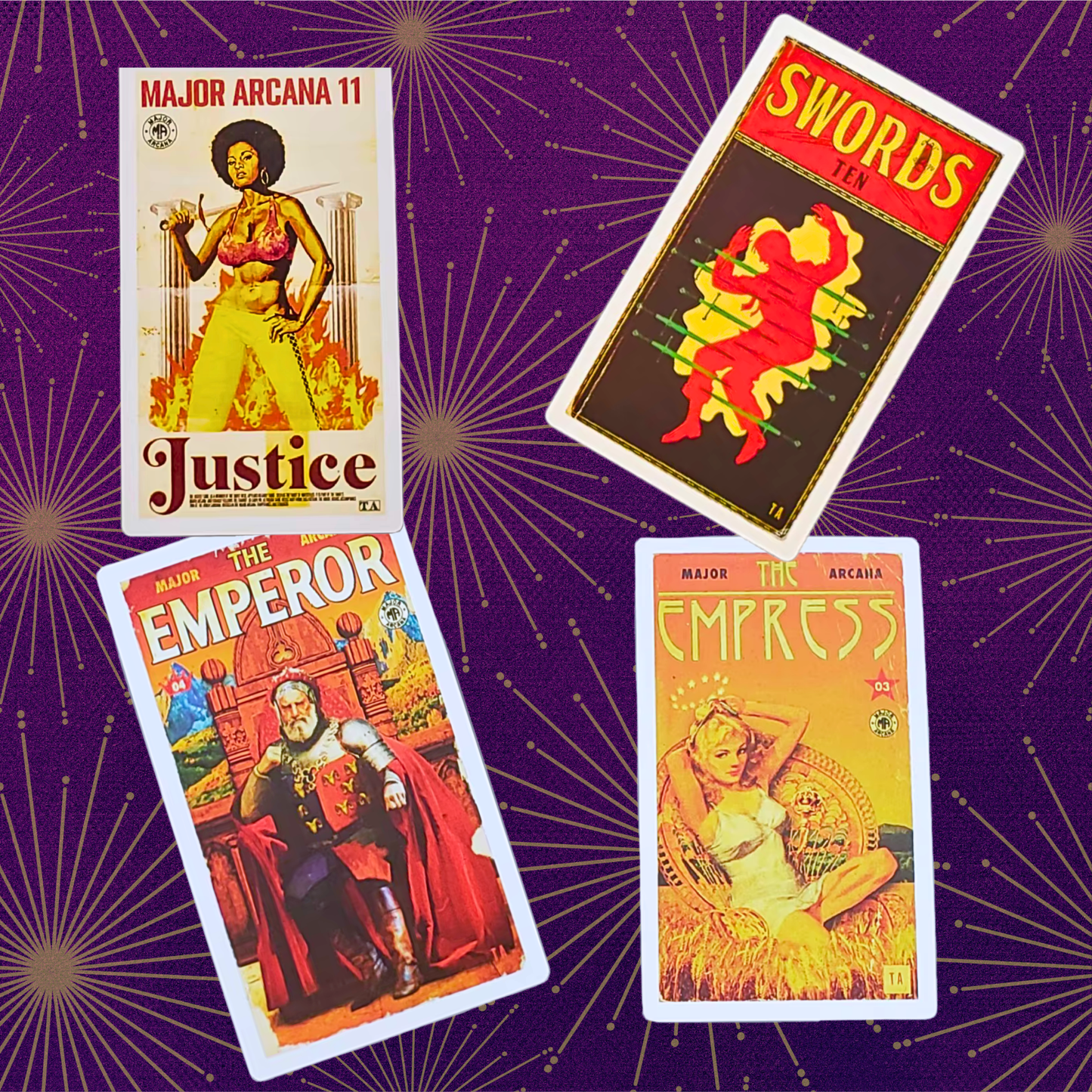 The Pulp Tarot: Where Vintage Grit Meets Arcane Power