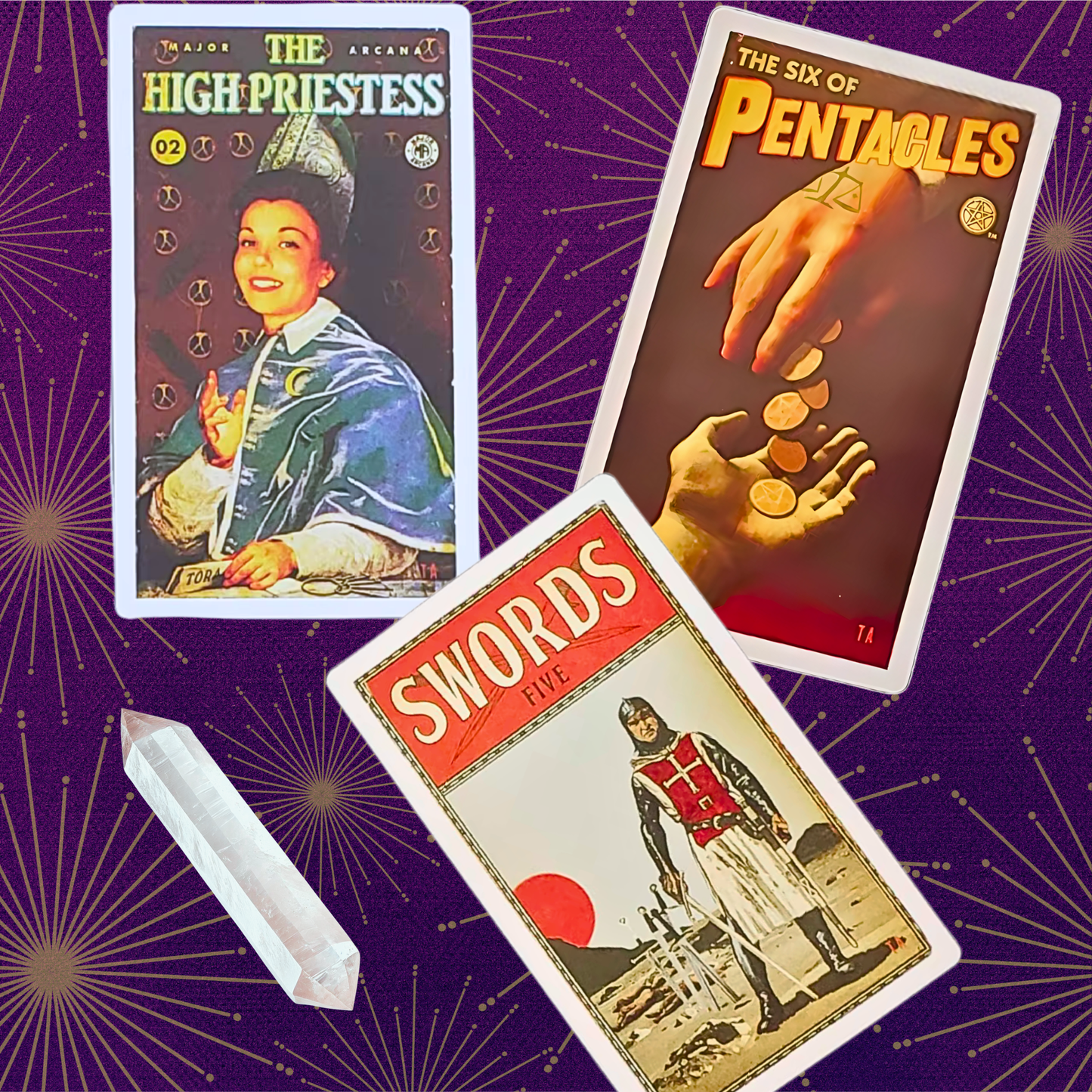 The Pulp Tarot: Where Vintage Grit Meets Arcane Power