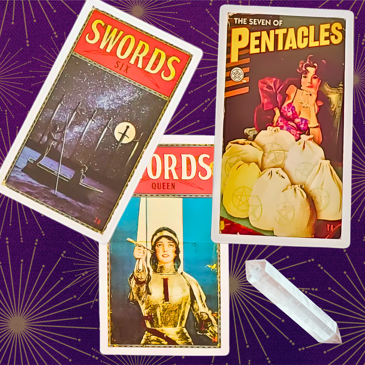 The Pulp Tarot: Where Vintage Grit Meets Arcane Power