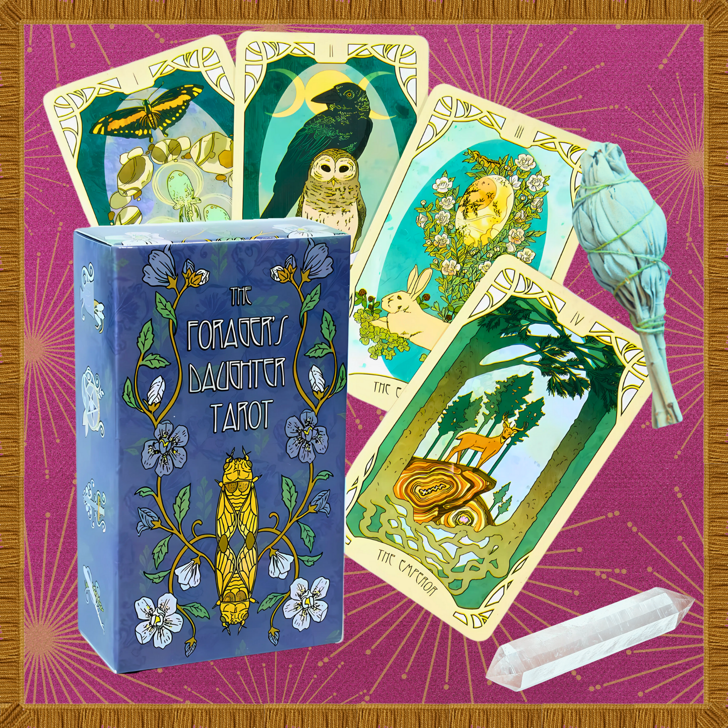 The Forager’s Daughter Tarot – A Wildly Enchanted Path to Wisdom