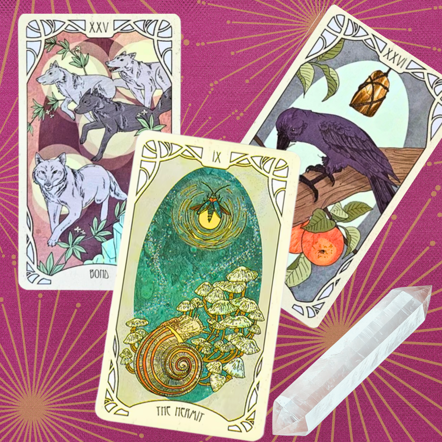 The Forager’s Daughter Tarot – A Wildly Enchanted Path to Wisdom