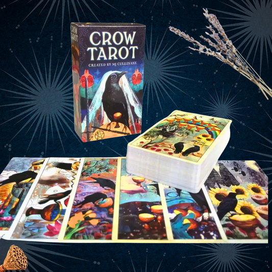 The Crow Tarot – A Darkly Enchanted Deck of Omens, Wisdom & Fate