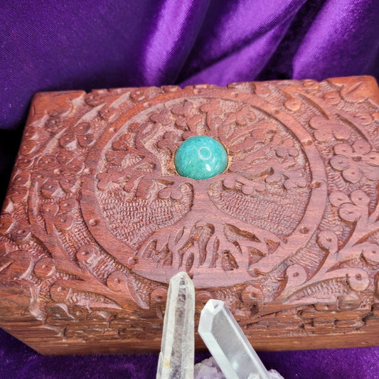 Magick Altar Box Divine Cleansing, Charging Energy for Magical Treasures