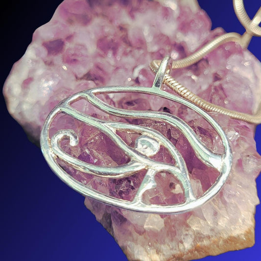 Eye of Ra Pendant - Enhance Intuition & Channel Divine Protection Energy